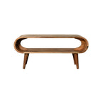 Amaya Nordic Style Oak-ish Coffee Tables