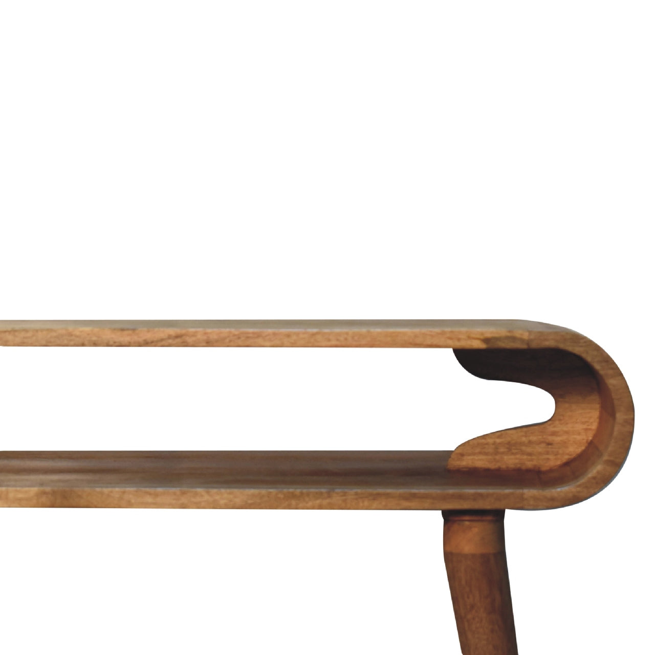 Amaya Oak-ish Nordic Style Console Tables
