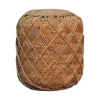 Jute Fiber Footstool Large Pattern