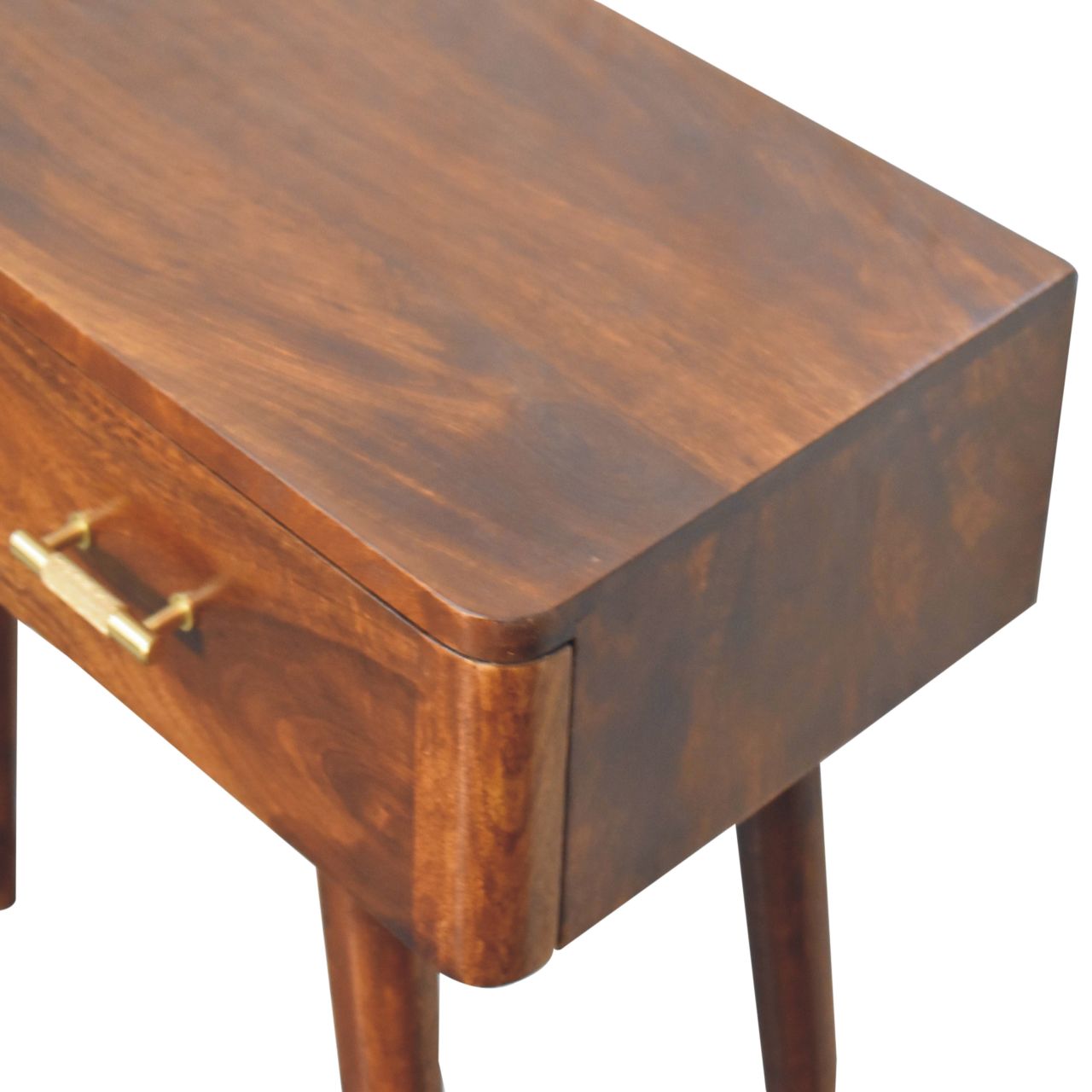 Chestnut T-Bar Console Tables