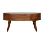 Chestnut Rounded Coffee Tables