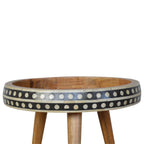 Small Dotted End Tables