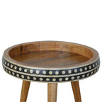 Small Dotted End Tables