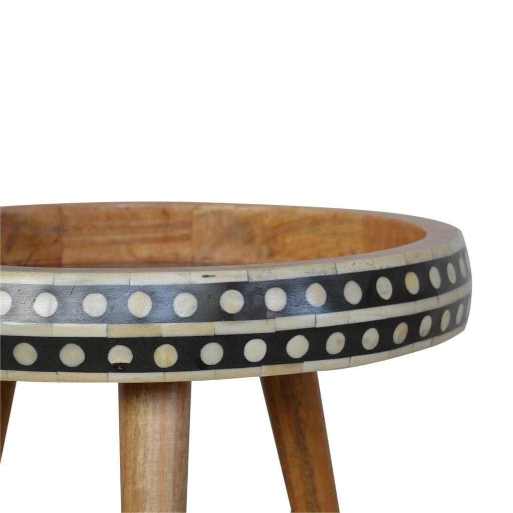Small Dotted End Tables