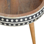 Small Dotted End Tables