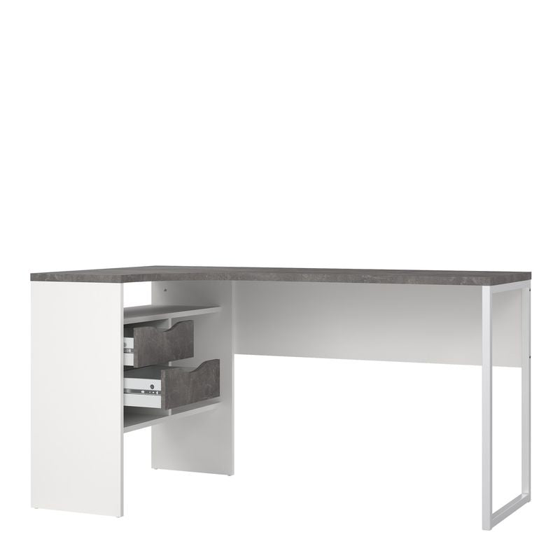 Function Plus Desk 2 Drawers