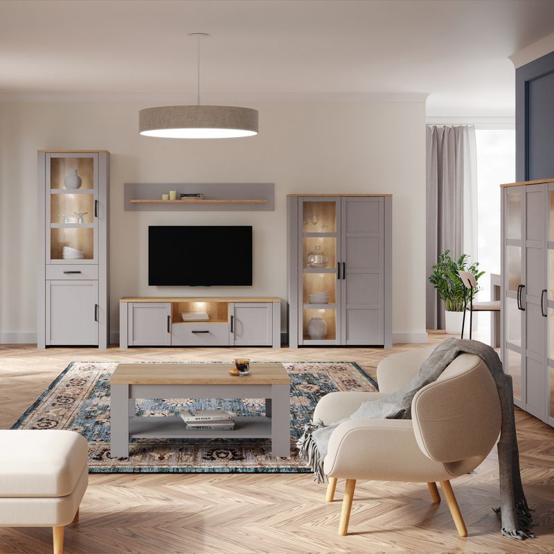 Bohol 2 Door 1 Drawer TV Unit