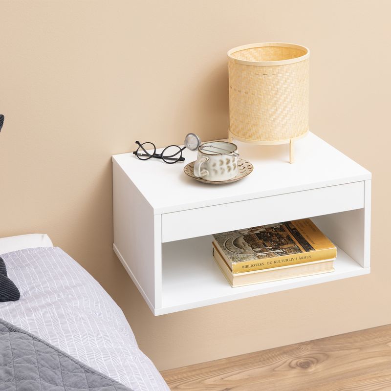 Cholet Square Bedside Table with 1 Drawer