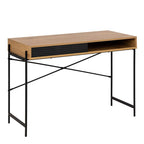 Angus Office Desk with Sliding Door