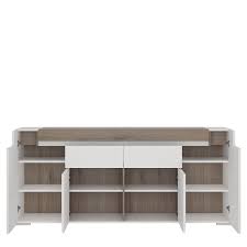 Toronto Wide 4 Door 2 Drawer Sideboard