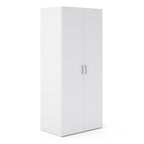 Space Wardrobe 2 Doors White 1751