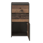 Best Chest Storage Cabinet 2 Drawers 1 Door