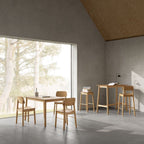 Barlow Rectangular Dining Table in Matt Oak