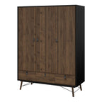 Ry Wardrobe 3 Doors 3 Drawers