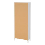 Barcelona Bookcase in White