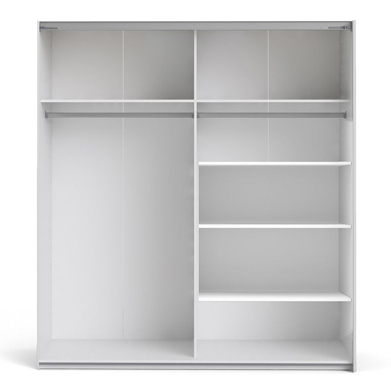 Verona Set of Shelves - Wide (for 180cm Wardrobe) in White