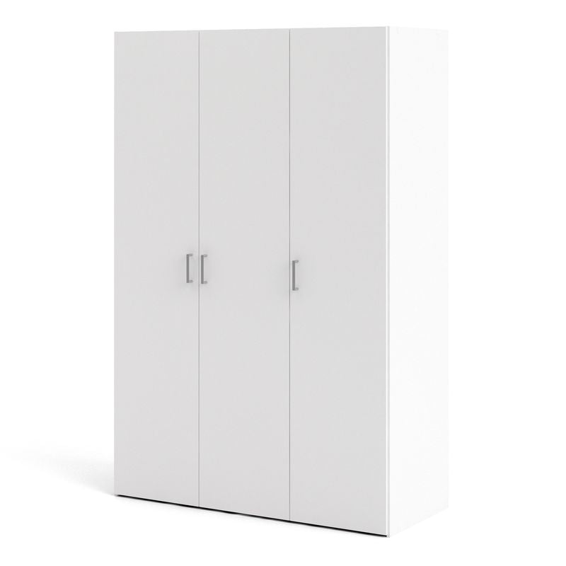 Space Wardrobe 3 Doors White 1751