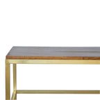 Rectangle Gold Coffee Tables