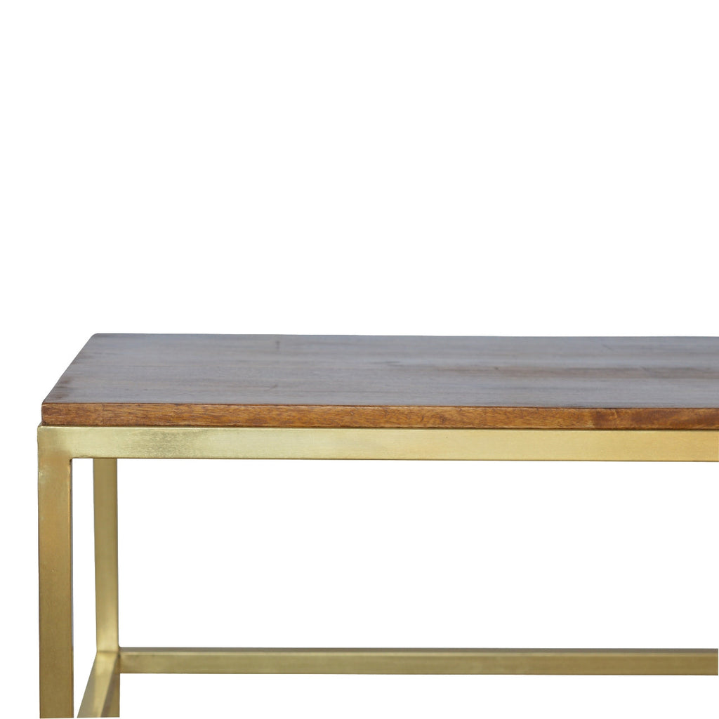 Rectangle Gold Coffee Tables
