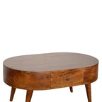 Chestnut Rounded Coffee Tables