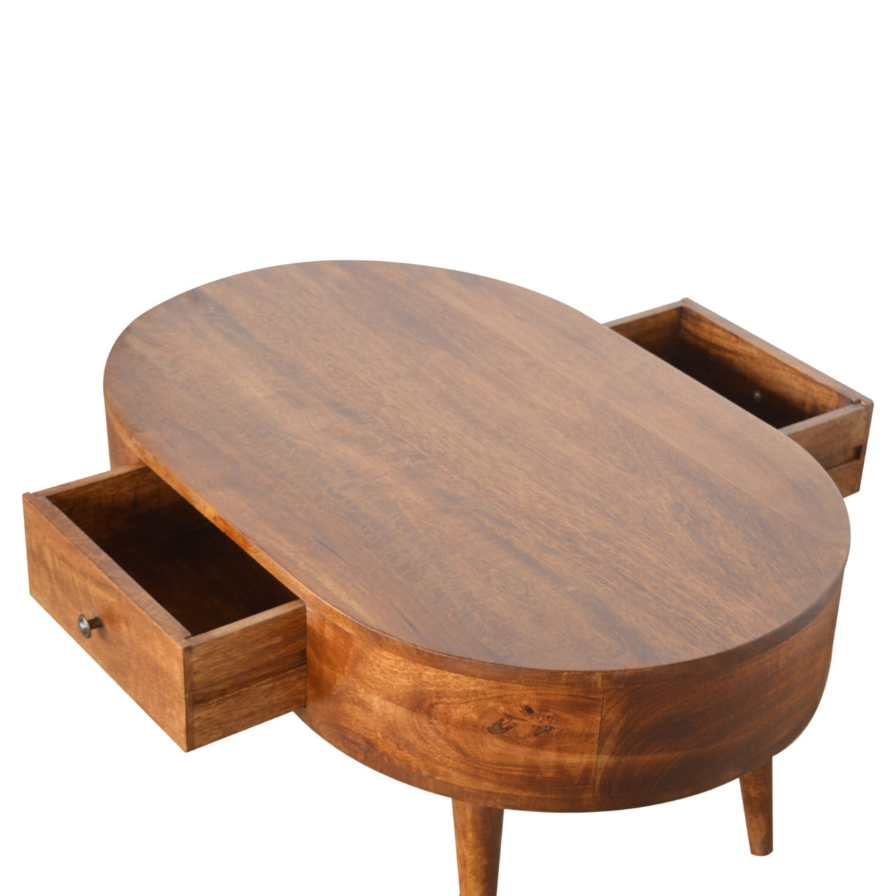Chestnut Rounded Coffee Tables