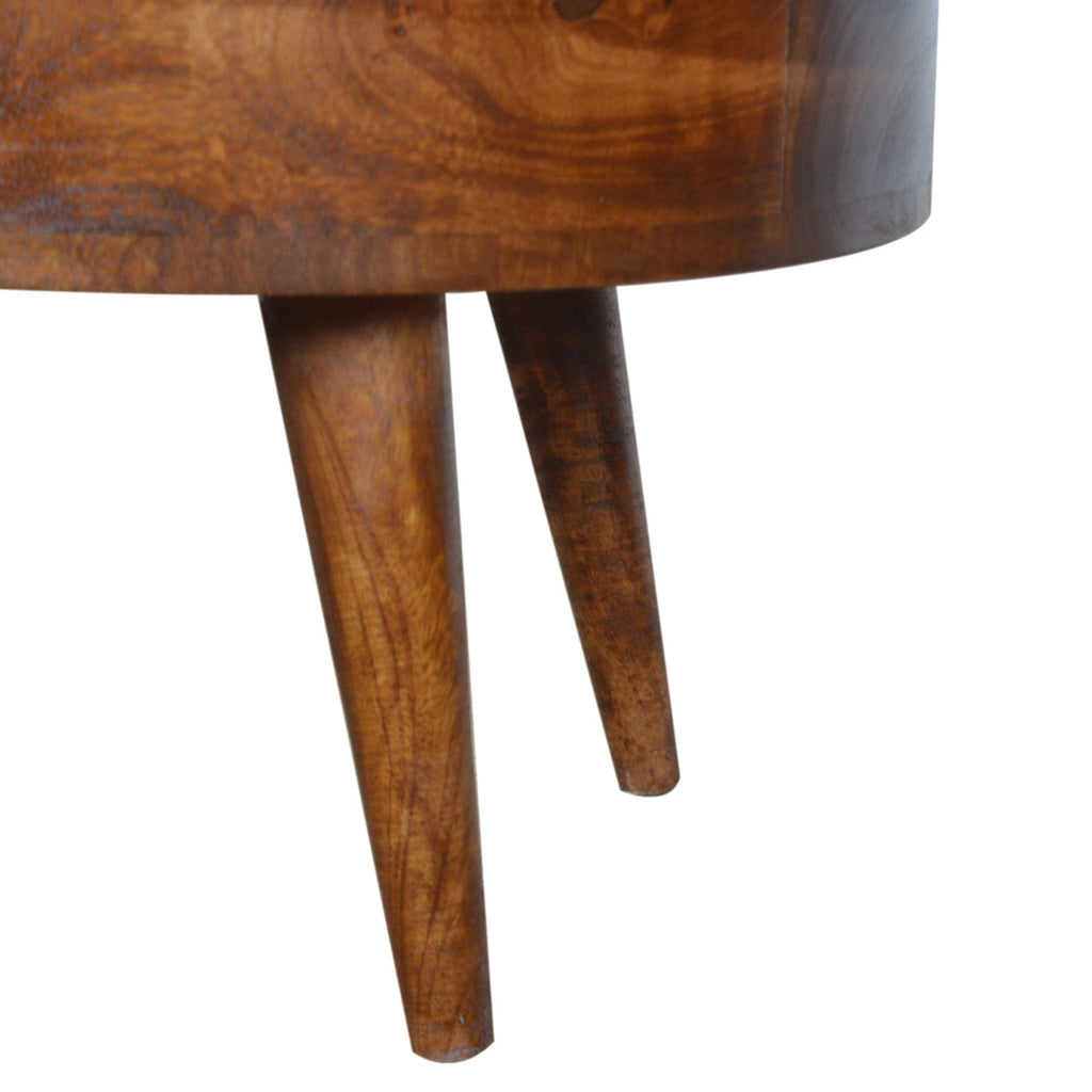 Chestnut Rounded Coffee Tables