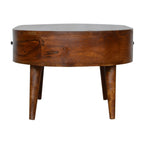 Chestnut Rounded Coffee Tables