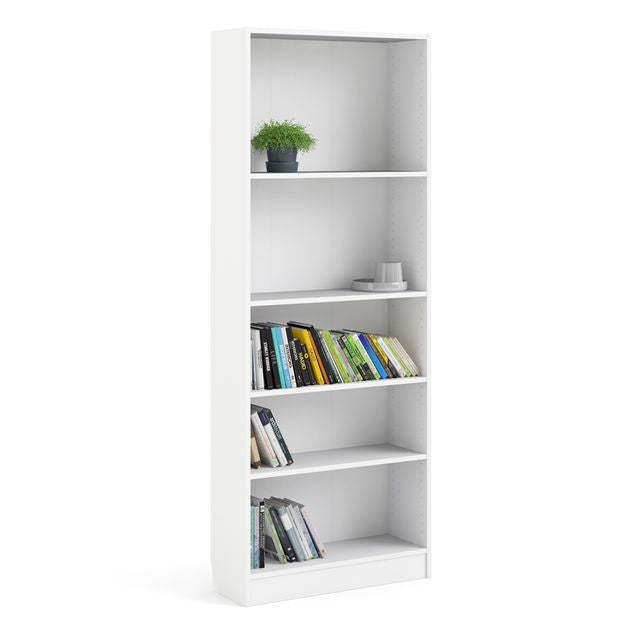 Basic Low Wide Bookcase