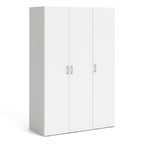 Space Wardrobe 3 Doors White 1751