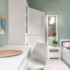 Novi 2 Door Corner Wardrobe in Alpine White