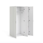 Space Wardrobe 3 Doors White 1751